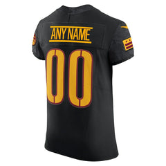 Washington Commanders Alternate Vapor F.U.S.E. Elite Custom Jersey Black - Nike