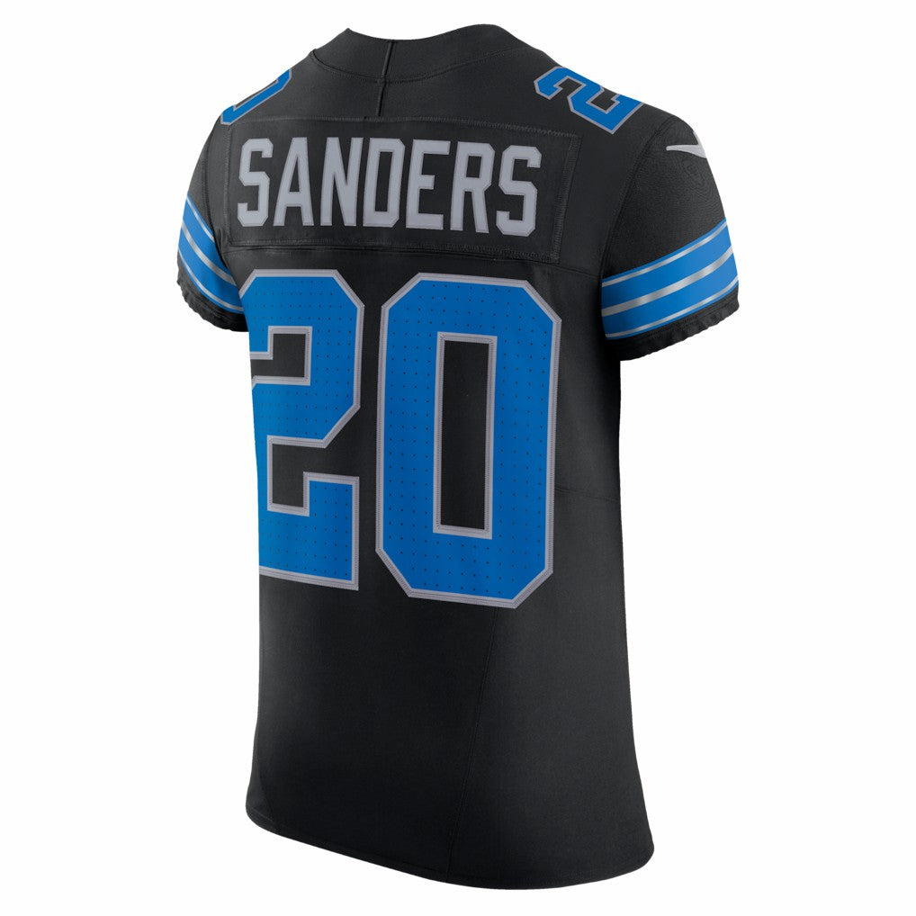Barry Sanders Detroit Lions Alternate Vapor F.U.S.E. Elite Jersey - Black | NFL Jerseys