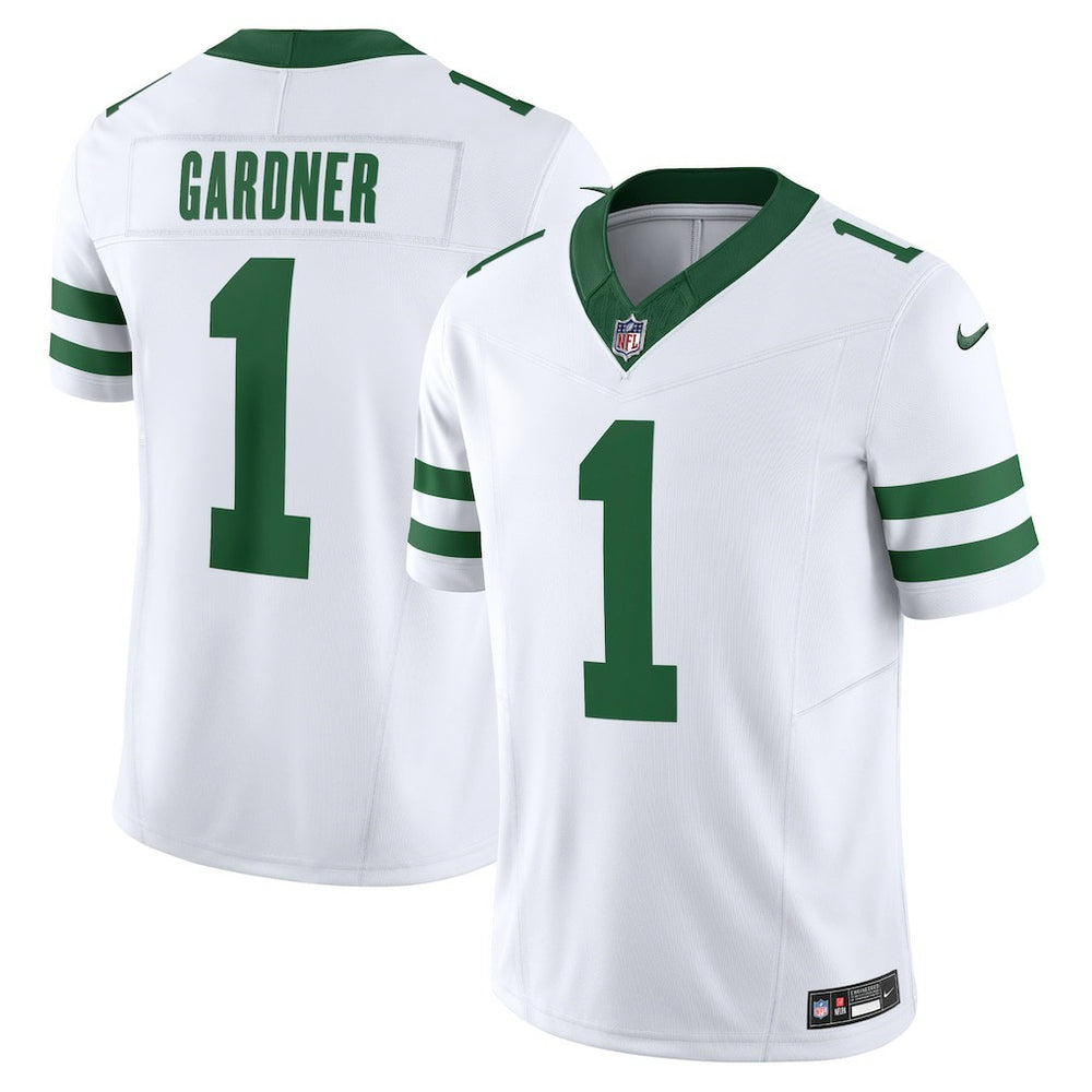 Ahmad Sauce Gardner New York Jets Vapor F.U.S.E. Limited Jersey Legacy White - Nike