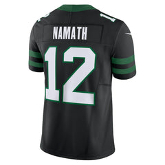 Joe Namath New York Jets Alternate Vapor F.U.S.E. Limited Jersey Legacy Black - Nike