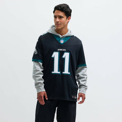 A.J. Brown Philadelphia Eagles Alternate Vapor F.U.S.E. Limited Jersey Black - Nike