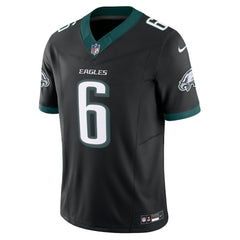 DeVonta Smith Philadelphia Eagles Alternate Vapor F.U.S.E. Limited Jersey Black - Nike