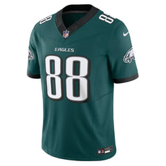 Dallas Goedert Philadelphia Eagles Vapor F.U.S.E. Limited Jersey Midnight Green - Nike