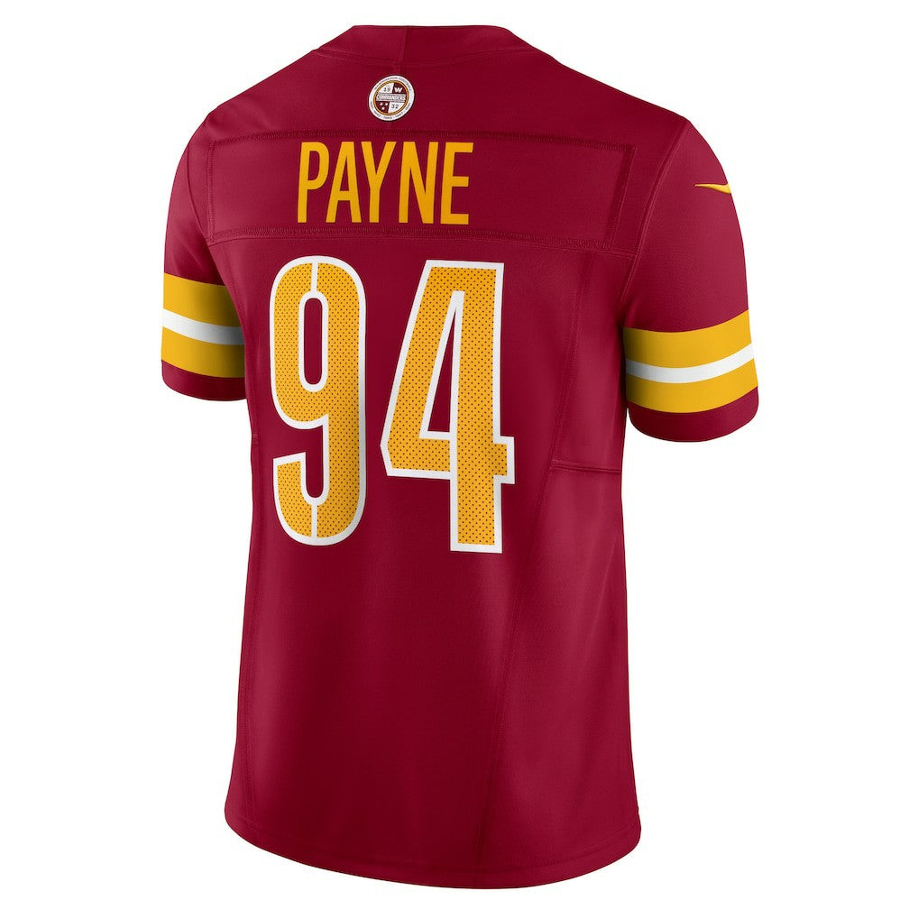 Daron Payne Washington Commanders Vapor F.U.S.E. Limited Jersey - Burgundy | NFL Jerseys