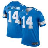Amon-Ra St. Brown Detroit Lions Legend Player Performance Top Blue - Nike