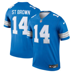 Amon-Ra St. Brown Detroit Lions Legend Player Performance Top Blue - Nike