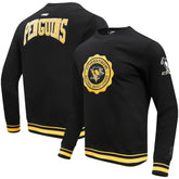 Pittsburgh Penguins Pro Standard Crest Emblem Pullover Sweatshirt Black