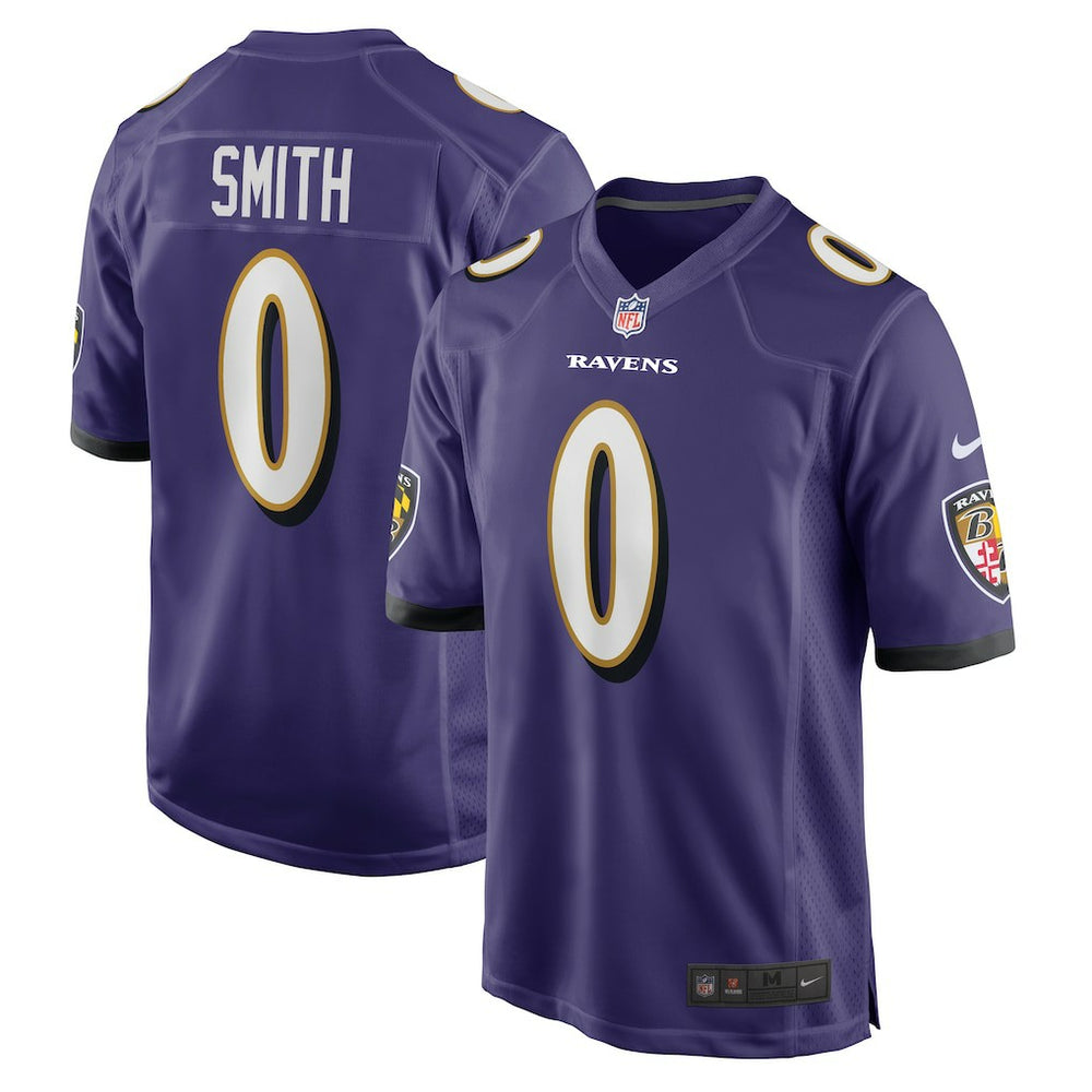 Roquan Smith Baltimore Ravens Team Game Jersey Purple - Nike