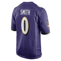 Roquan Smith Baltimore Ravens Team Game Jersey Purple - Nike