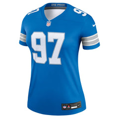 Aidan Hutchinson Detroit Lions Women's Legend Player Performance Top Blue - Nike