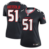 Will Anderson Jr. Houston Texans Women's Legend Player Performance Top Navy - Nike