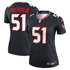 Will Anderson Jr. Houston Texans Women's Legend Player Performance Top Navy - Nike