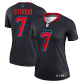 C.J. Stroud Houston Texans Women's Alternate Legend Player Performance Top Navy - Nike