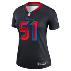 Will Anderson Jr. Houston Texans Women's Alternate Legend Player Performance Top Navy - Nike
