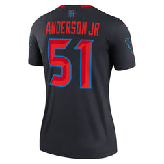 Will Anderson Jr. Houston Texans Women's Alternate Legend Player Performance Top Navy - Nike