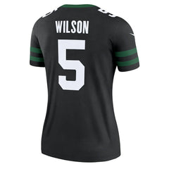 Garrett Wilson New York Jets Women's Alternate Legend Player Performance Top Legacy Black - Nike