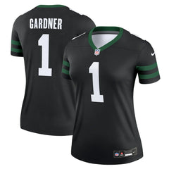 Ahmad Sauce Gardner New York Jets Women's Alternate Legend Player Performance Top Legacy Black - Nike
