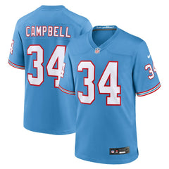 Earl Campbell Tennessee Titans Retired Player Alternate Game Jersey Light Blue - Nike
