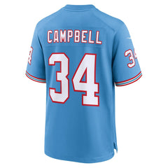 Earl Campbell Tennessee Titans Retired Player Alternate Game Jersey Light Blue - Nike