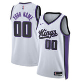 Nike - Sacramento Kings Unisex Swingman Custom Jersey - Association Edition - White