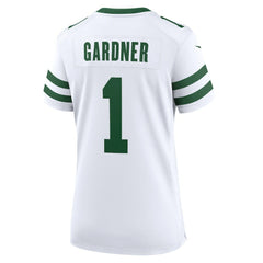 Ahmad Sauce Gardner New York Jets Women's Game Player Jersey Legacy White - Nike