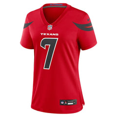 C.J. Stroud Houston Texans Women's Alternate Game Jersey Red - Nike