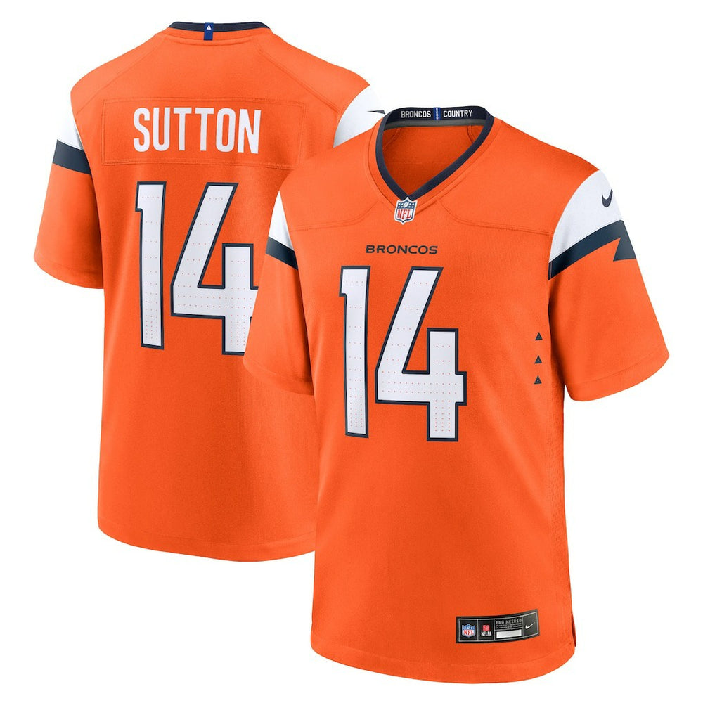 Courtland Sutton Denver Broncos Mile High Collection Game Jersey Orange - Nike