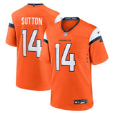 Courtland Sutton Denver Broncos Mile High Collection Game Jersey Orange - Nike