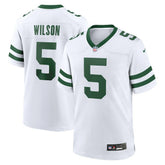 Garrett Wilson New York Jets Game Jersey Legacy White - Nike