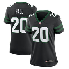 Breece Hall New York Jets Women's Alternate Game Jersey Legacy Black - Nike