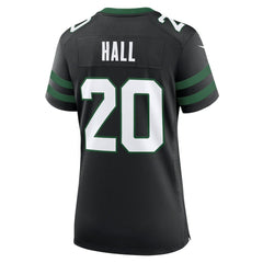 Breece Hall New York Jets Women's Alternate Game Jersey Legacy Black - Nike