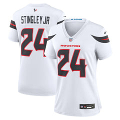 Derek Stingley Jr. Houston Texans Women's Game Jersey White - Nike