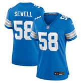Penei Sewell Detroit Lions Women's Game Jersey Blue - Nike