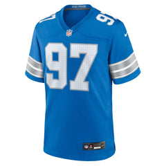 Aidan Hutchinson Detroit Lions Game Jersey Blue - Nike