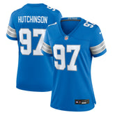 Aidan Hutchinson Detroit Lions Women's Game Jersey Blue - Nike