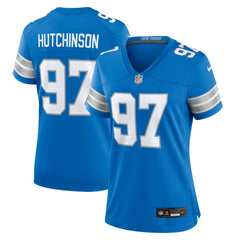 Aidan Hutchinson Detroit Lions Women's Game Jersey Blue - Nike