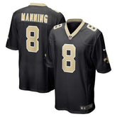 Archie Manning New Orleans Saints Retired Player Game Jersey Black - Nike