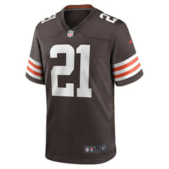 Denzel Ward Cleveland Browns Game Jersey Brown - Nike