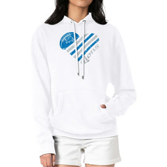 Detroit Lions G-III 4Her by Carl Banks Women's Heart Graphic Fleece Pullover Hoodie White - NFL
