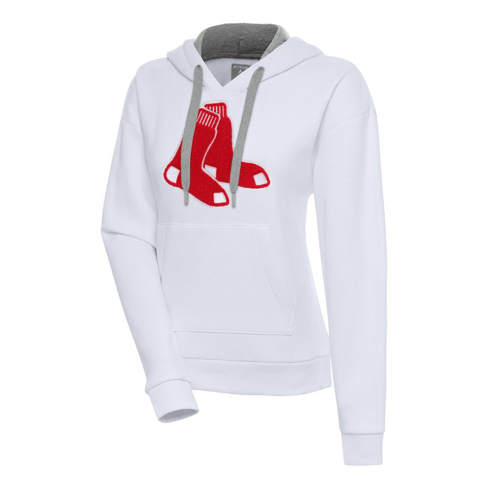 Boston Red Sox Antigua Women's Victory Pullover Hoodie On Sale