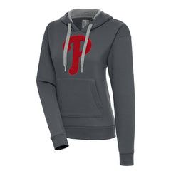 Philadelphia Phillies Antigua Women's Victory Pullover Hoodie Clearance