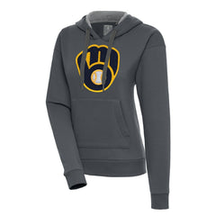 Milwaukee Brewers Antigua Women's Victory Pullover Hoodie Online