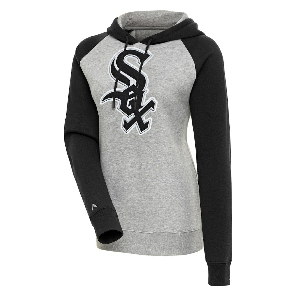 Chicago White Sox Antigua Women's Victory Raglan Sleeve Pullover Hoodie Lifestyle
