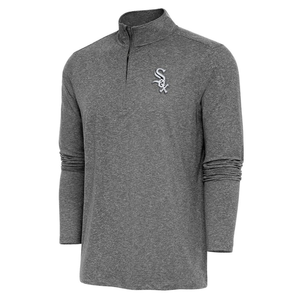Chicago White Sox Antigua Hunk Quarter-Zip Pullover Top Online