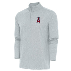 Los Angeles Angels Antigua Hunk Quarter-Zip Pullover Top Clearance