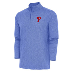 Philadelphia Phillies Antigua Hunk Quarter-Zip Pullover Top Near Me