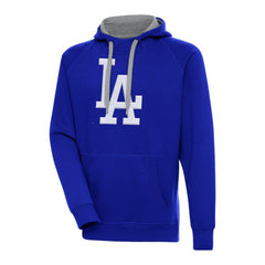 Los Angeles Dodgers Antigua Victory Chenille Pullover Hoodie Sale
