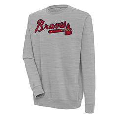 Atlanta Braves Antigua Victory Pullover Sweatshirt for sale