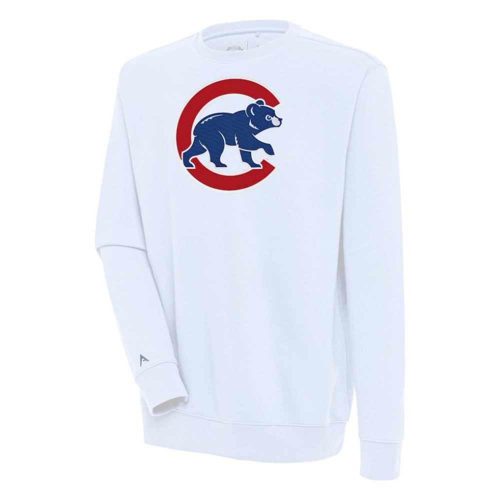 Chicago Cubs Antigua Victory Pullover Sweatshirt On Sale