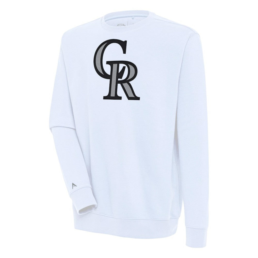 Colorado Rockies Antigua Victory Pullover Sweatshirt Online